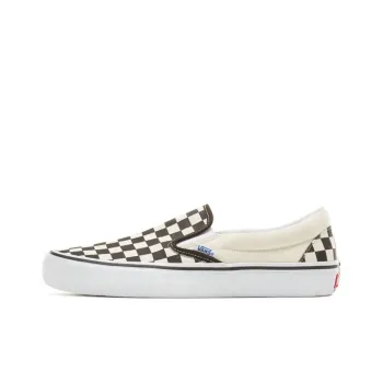 Vans Slip On Pro Checkerboard Black White