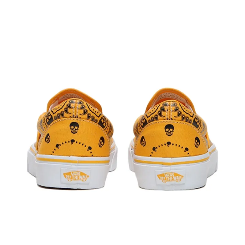 Vans Classic Slip On 'Bandana Saffron'-3