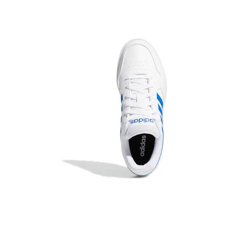 Adidas Hoops 3.0 Low Classic Vintage Cloud White Royal Blue Gum-4