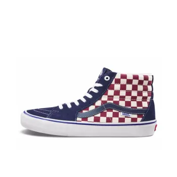 Sk8 Vans Hi Pro 'Checkerboard Dress Blues'