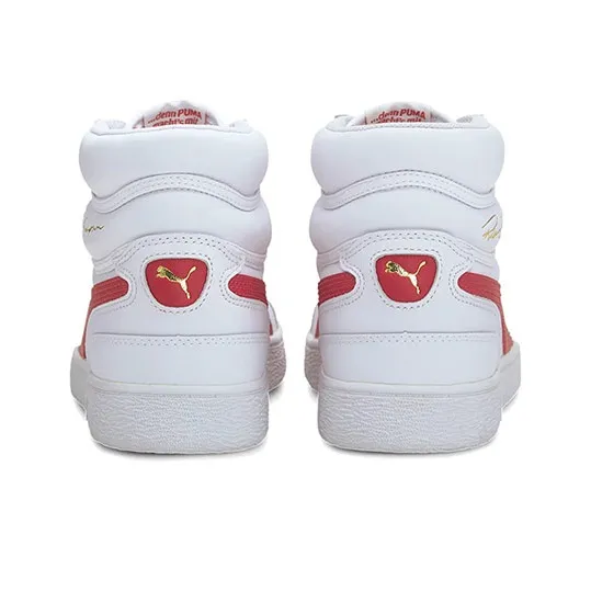 PUMA Ralph Sampson Mid 'White High Risk Red'-3