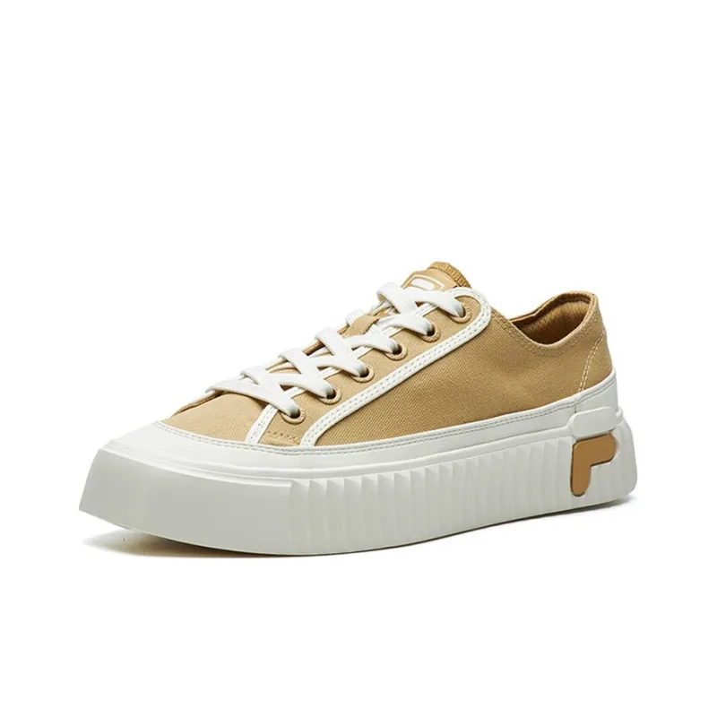 FILA Gear Low Top Skateboard Shoes Women's Brown-1