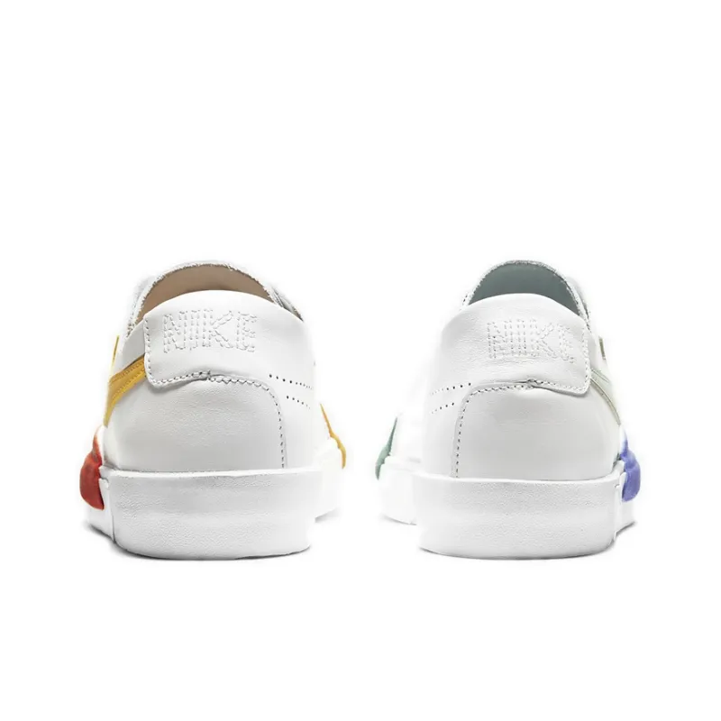 Nike Blazer Low Kickdown White Multi Color Women's-4