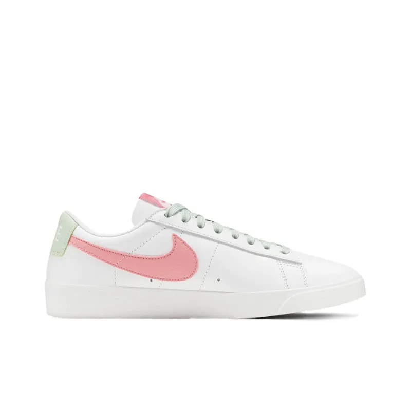 Nike Blazer Low Le White Bleached Coral Women's-1
