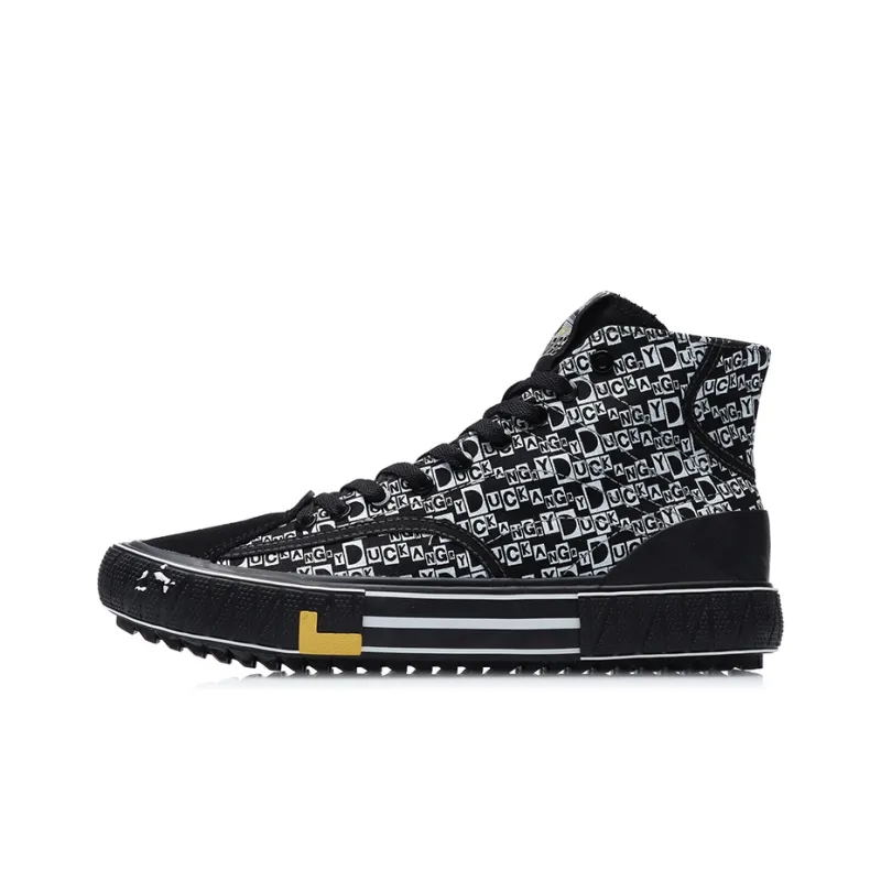 LINING Classic Canvas Hi X Disney 'Black White'-0