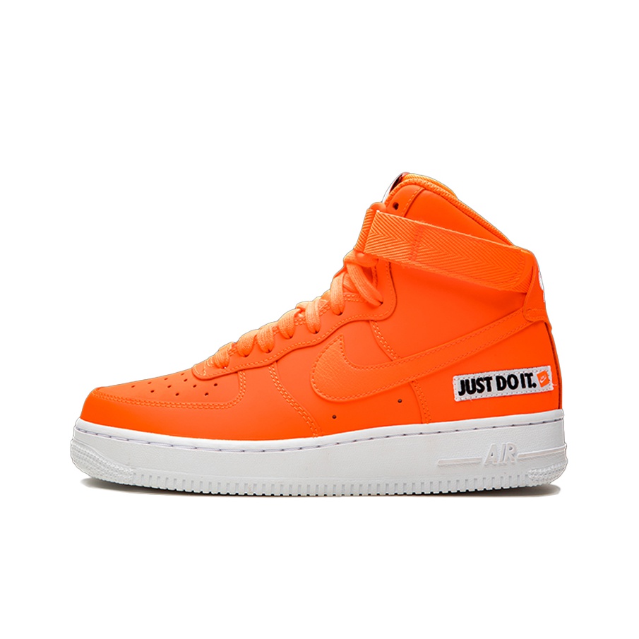 Nike Air Force 1 High Just Do It Pack Orange GS POIZON