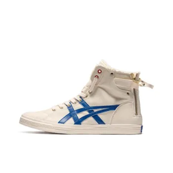 Asics Double Clutch White/Blue Casual Board Shoe