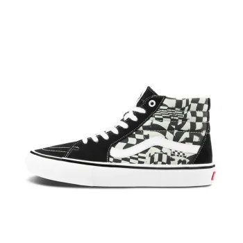 Vans SK8 HI Chessboard Black/White