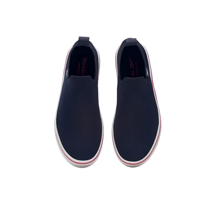 Reebok Women's OnLux Slip On 'Vector Navy Pursuit Pink Women's-3