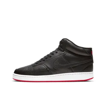 Nike Court Vision Mid Black University Red