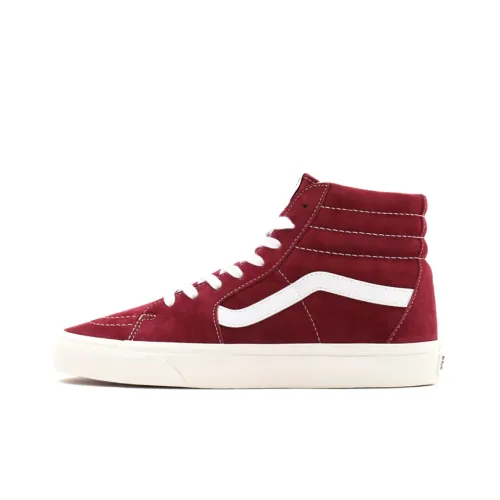 Vans Sk8 -Hi 'Pig Suede - Pomegranate'