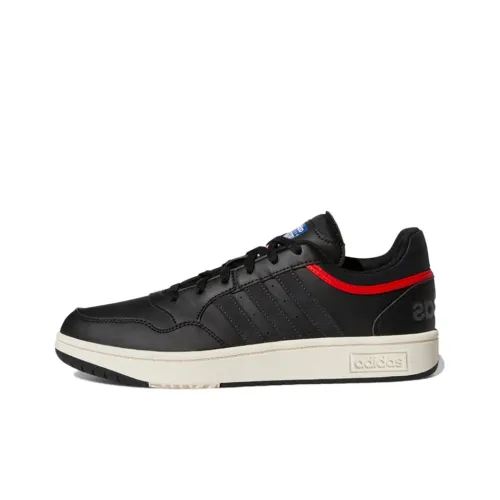 Adidas Neo Hoops 3.0 Skateboard Shoes Men Low-Top Black