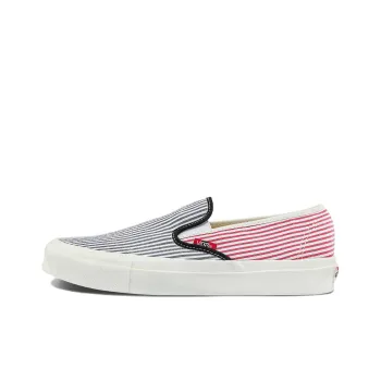 Vans Style 48 Lx Casual Fashion Skate Shoes Unisex Blue Pink Stripe 'Blue Pink'