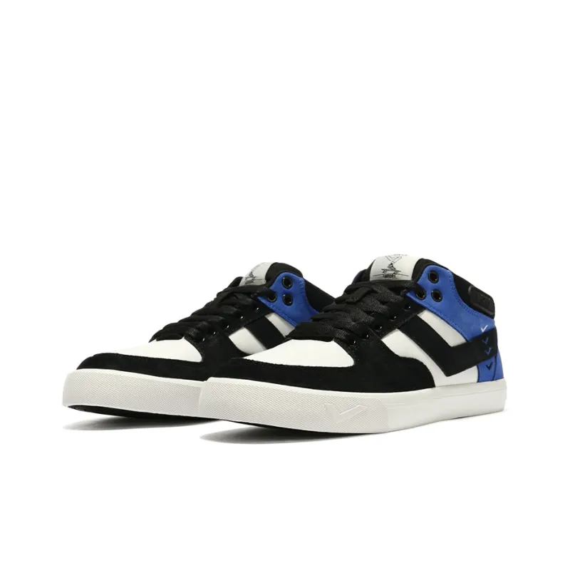 PONY Lightweight And Breathable Low Top Skateboard Shoes Men's Dark Blue-2