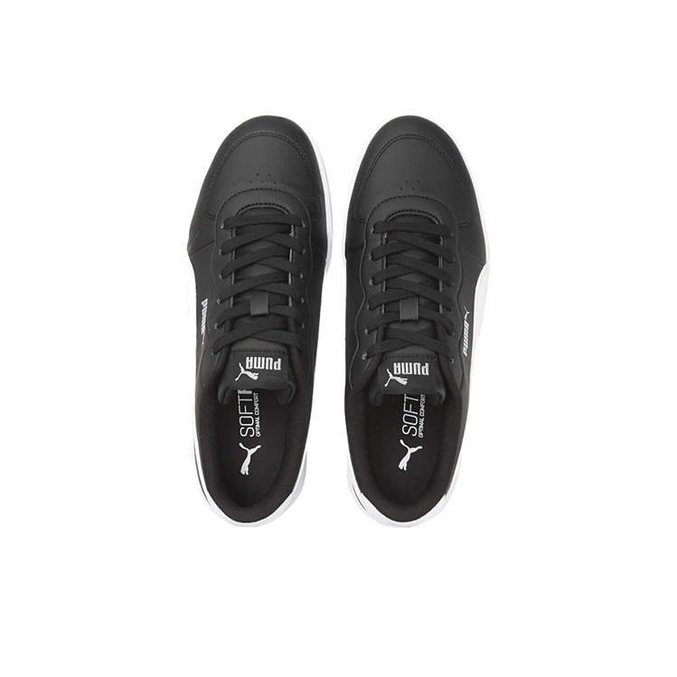 PUMA Skye Clean Shoes Black/White Women's - POIZON