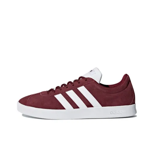 Adidas Neo VL Court 2.0 Skateboard Shoes Men Low-Top Red/White