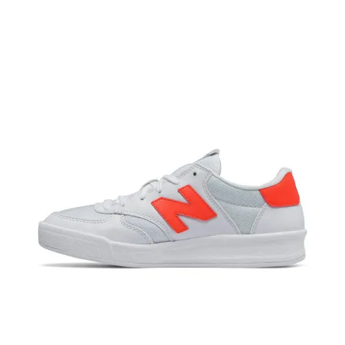 New Balance NB 300 Skateboard Shoes Women's Low-Top White/Orange