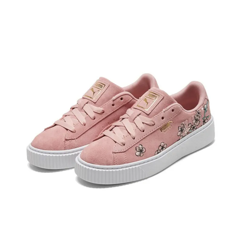 PUMA Platform Floral 'Pink Blue' Women's-2