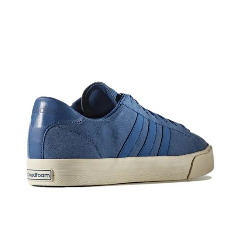 Adidas Cloudfoam Super Super Daily Wear-resistant And Lightweight Low-Top Skateboard Shoes Men's Teal-3
