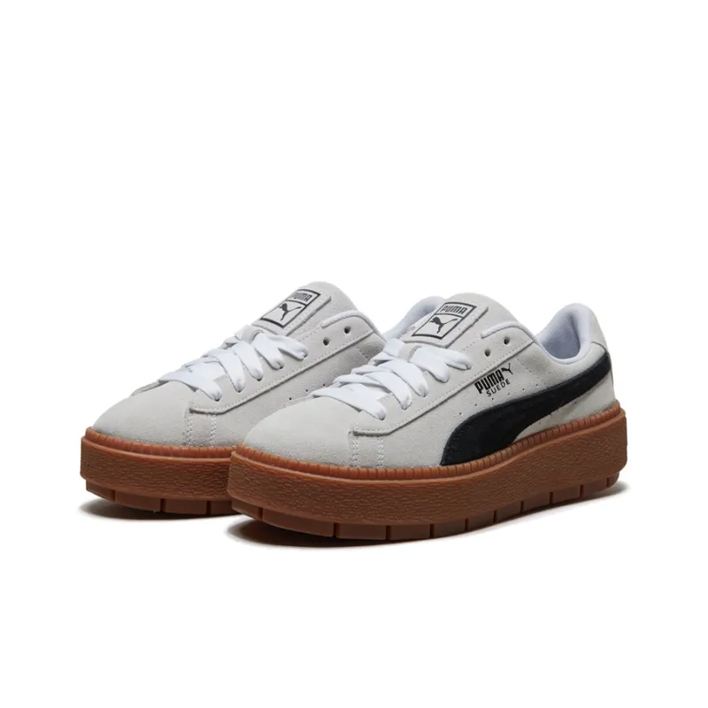 PUMA Platform Trace 'Black And White' Women's-2