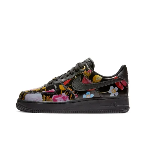 Nike Air Force 1 Low Black Floral Women's