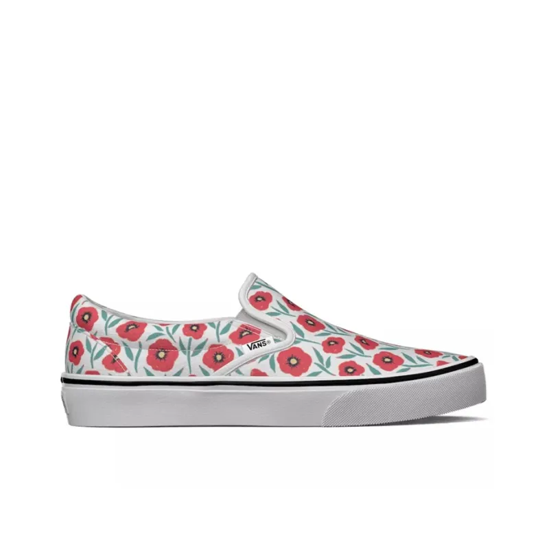 Vans Classic Slip On 'Flowers'-1