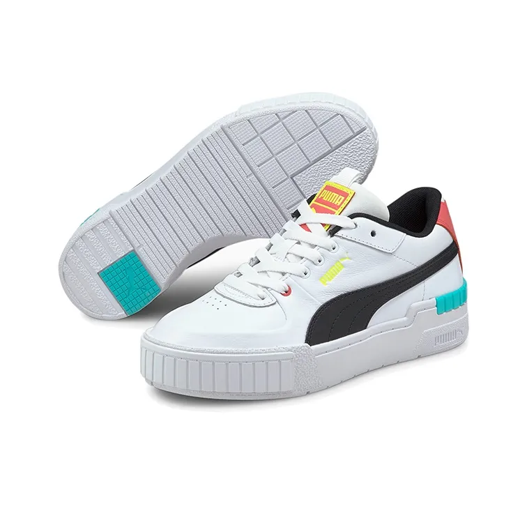 PUMA Cali Sport 'White Black Blue' Women's-4