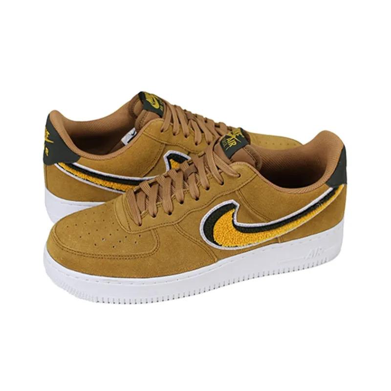 Nike Air Force 1 Low 3D Chenille Swoosh Muted Bronze-3