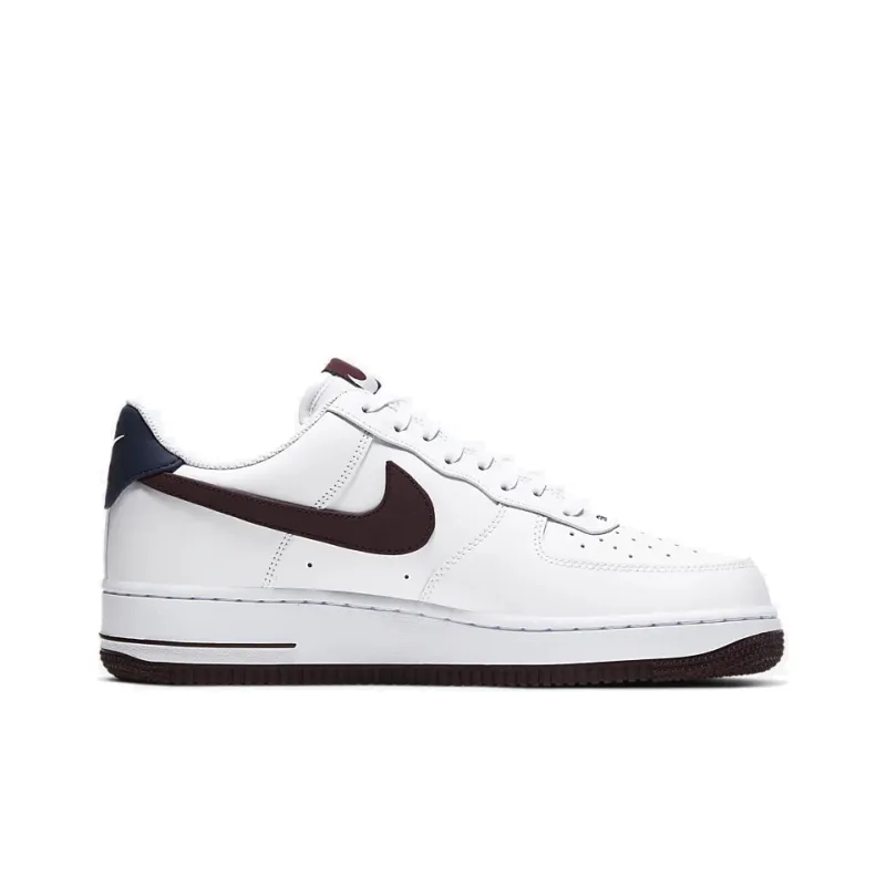 Nike Air Force 1 Low Obsidian/White University Red-1