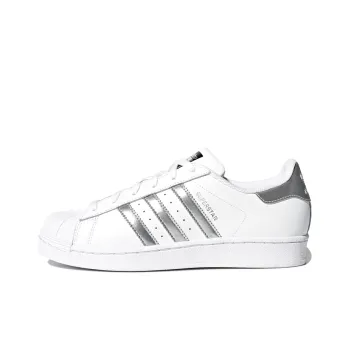 Adidas Women's Superstar 'White Silver Metallic' Women's