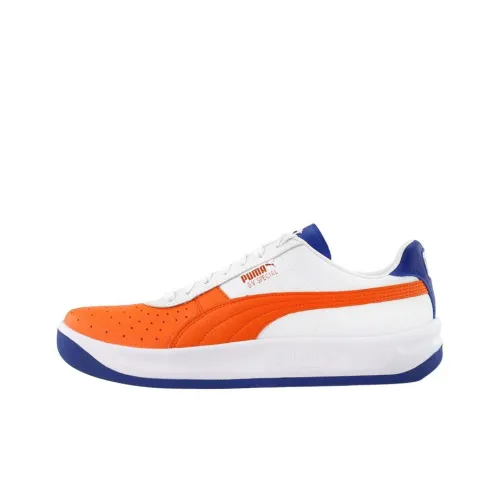 PUMA GV Special Slip-Resistant Cushioning Wear-Resistant Low-Top Skateboard Shoes Men's White Orange Blue