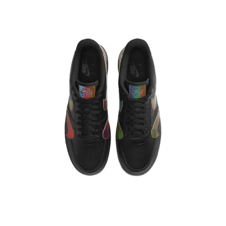 Nike Air Force 1 Low Misplaced Swooshes Black Multi-3