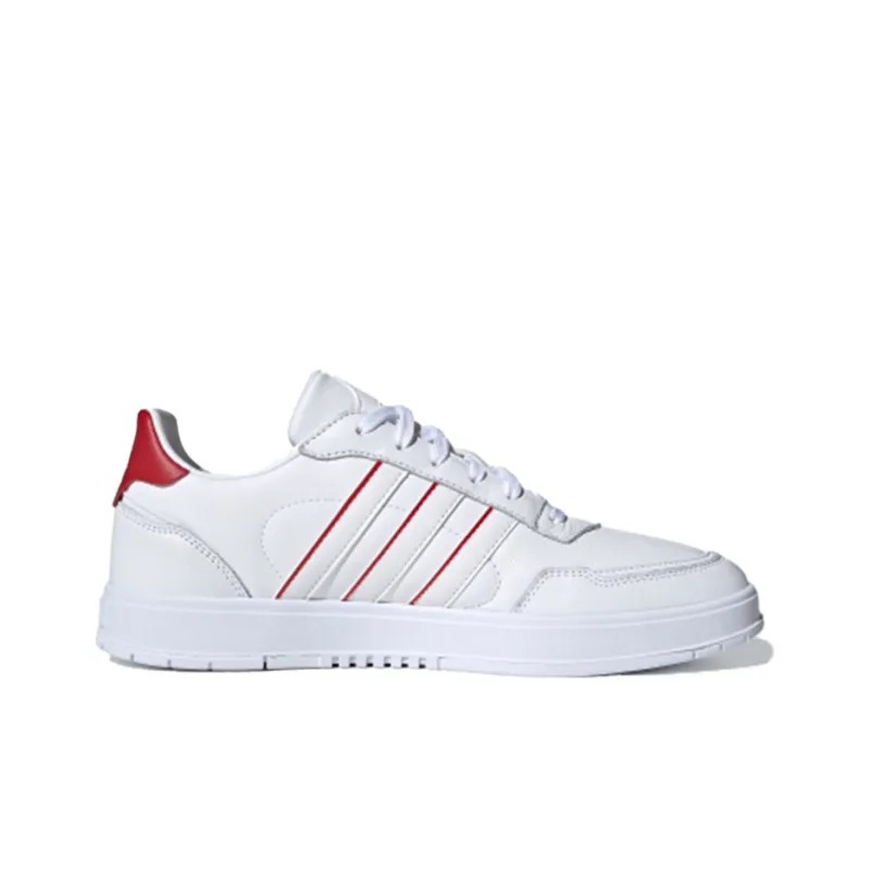 Adidas Neo Court Master White/Red-1