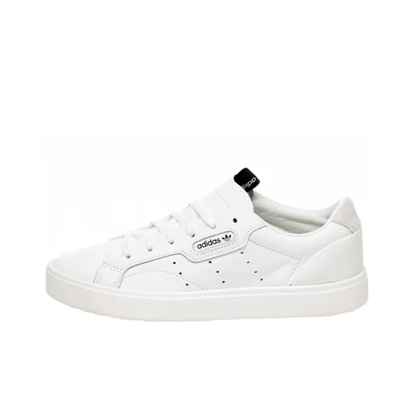 Sleek Women's Adidas Originals 'Triple White' Women's-0
