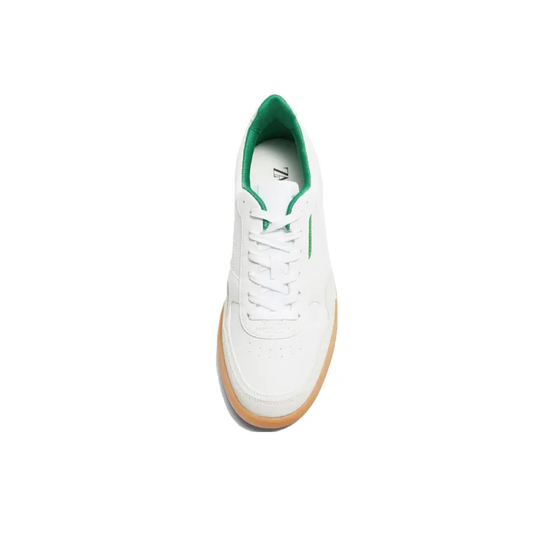 ZARA Cushioning Anti-Slip And Wear-Resistant Low-Top Casual Shoes Men's White-2