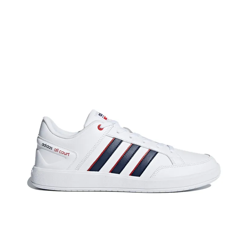 Adidas Cloudfoam All Court 'White Black Red'-1