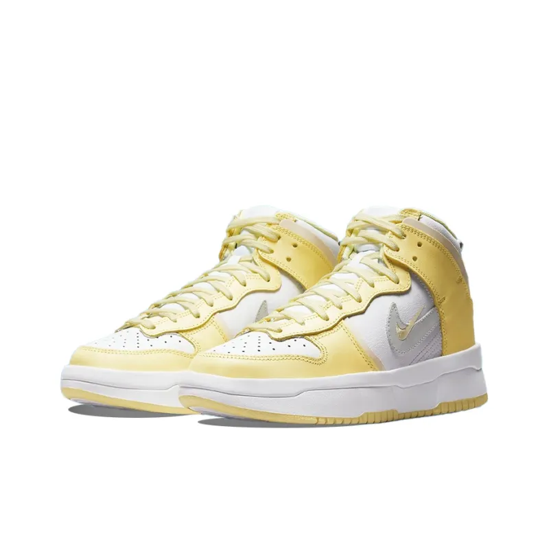Nike Dunk High Up Rebel Lemon Yellow Women's-2