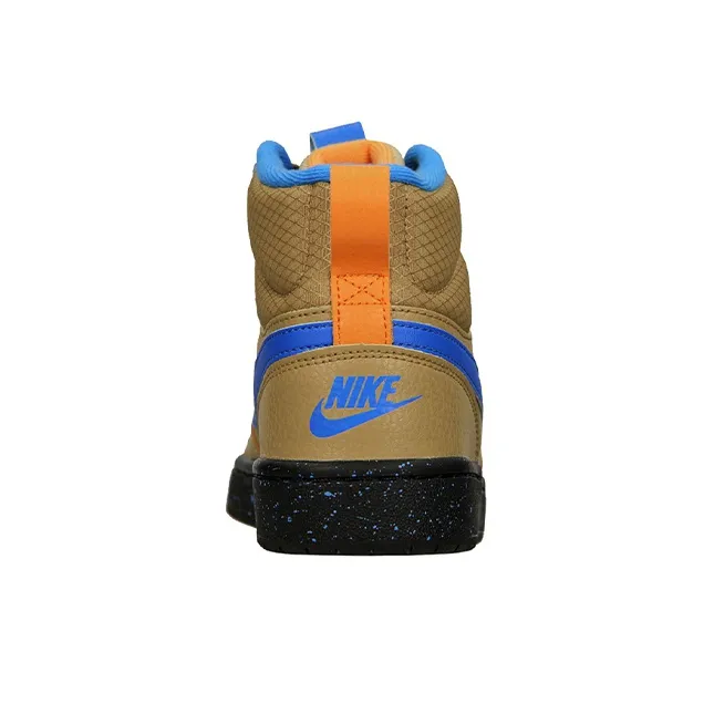 Nike Court Borough Mid 2 Boot 'Club Gold Blue Hero' Gs-4