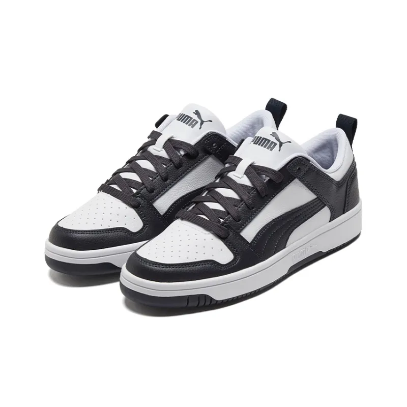 PUMA Unisex Rebound Sneakers White/Blue-2