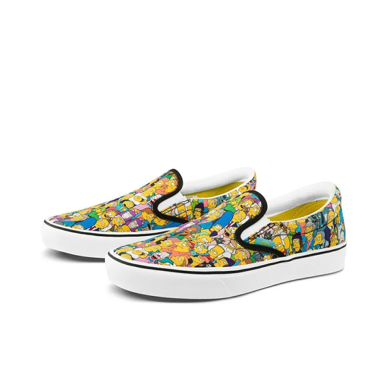 Vans Comfycush Slip On The Simpsons Collage-1
