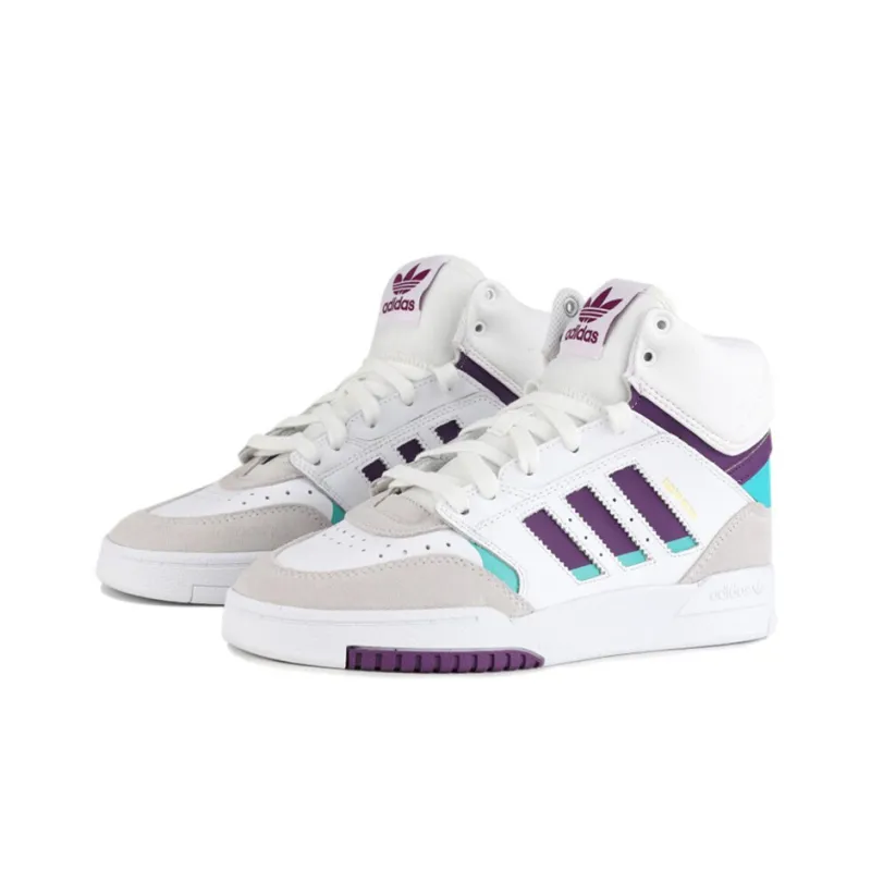 Adidas Originals Drop Step 'White Gray Purple' Women's-2
