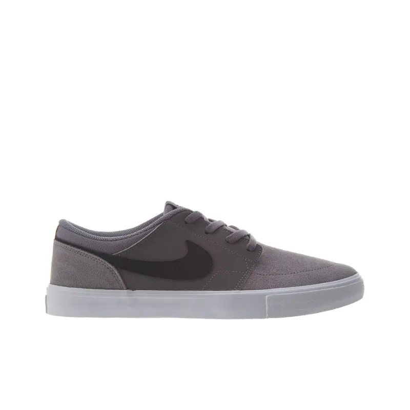 Nike SB Portmore Solar 2 Wear-Resistant Lightweight And Balanced Low-Top Skateboard Shoes Men's Gray-1