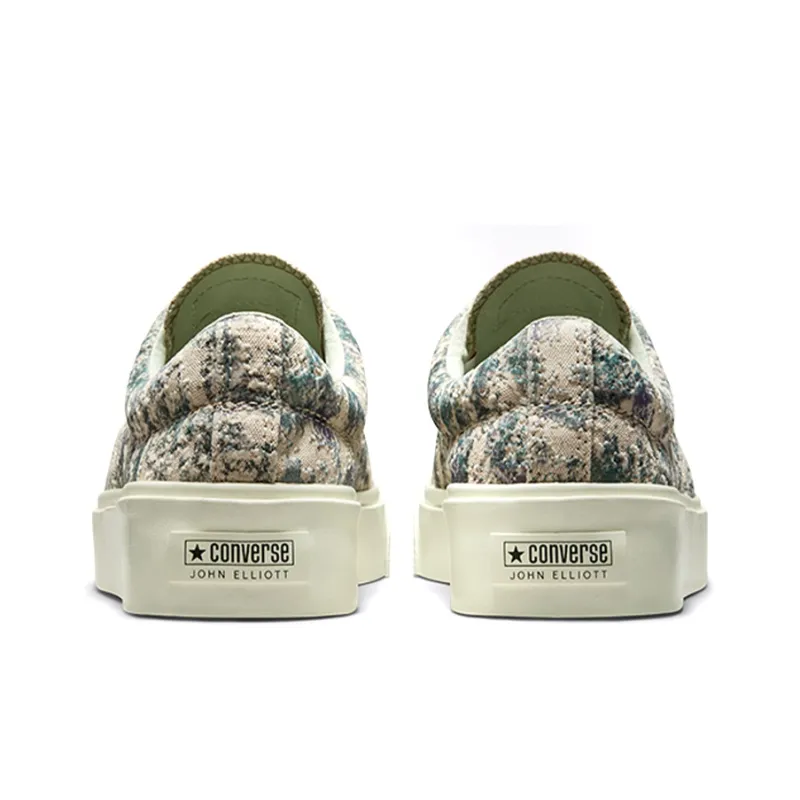 Converse Skid Grip John Elliott French Oak Green-4