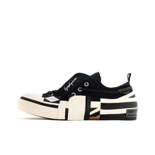 XVESSEL Skateboard Shoes Unisex Low-Top Black