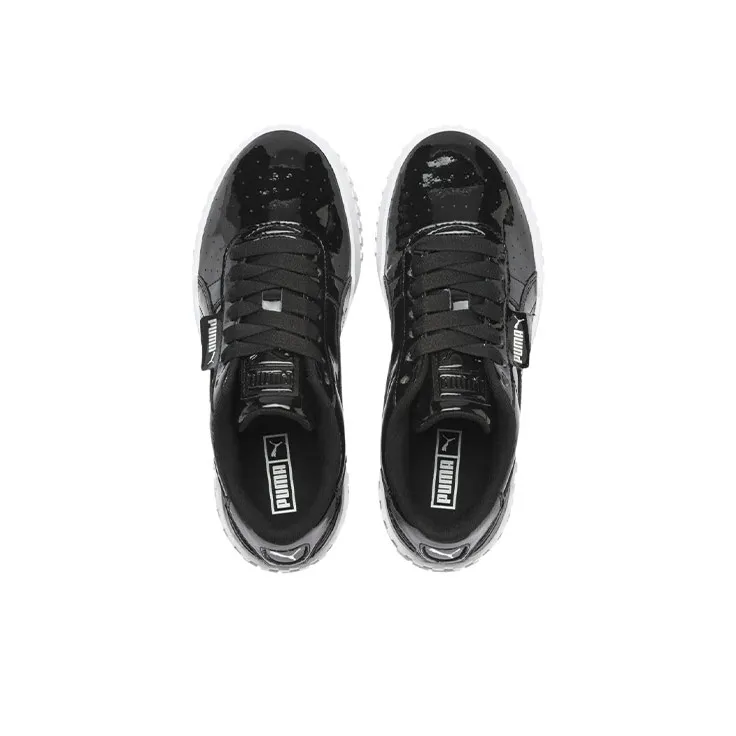PUMA Cali Patent Leather Casual Shoes For Black Women's-2