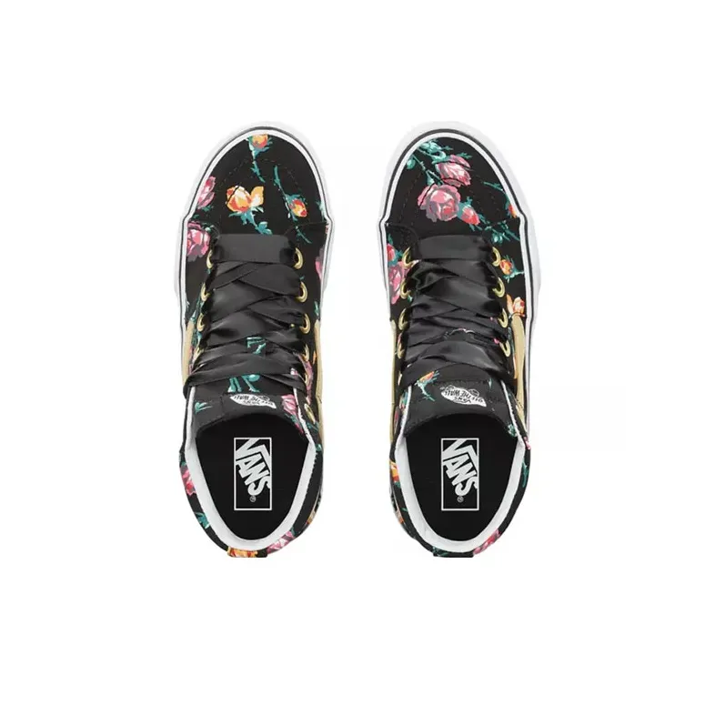 Vans Oversized Lace Sk8 hi Platform 2.0 Multi Color 'Black White' Women's-3