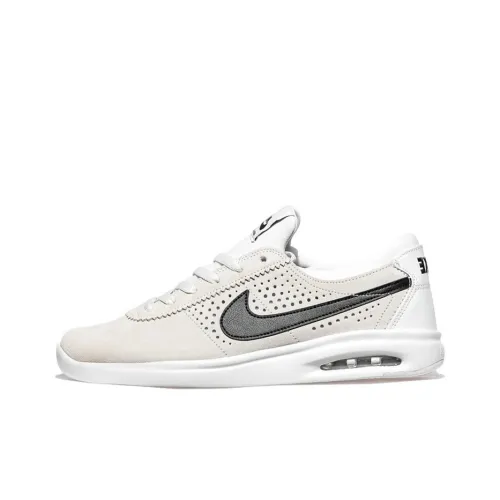 Nike SB Bruin Skateboard Shoes Men Low-Top Beige/White/Black