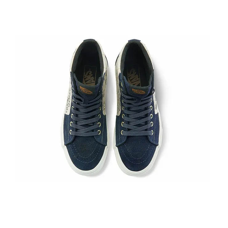 Vans SK8 Hi Sneakers Blue-2