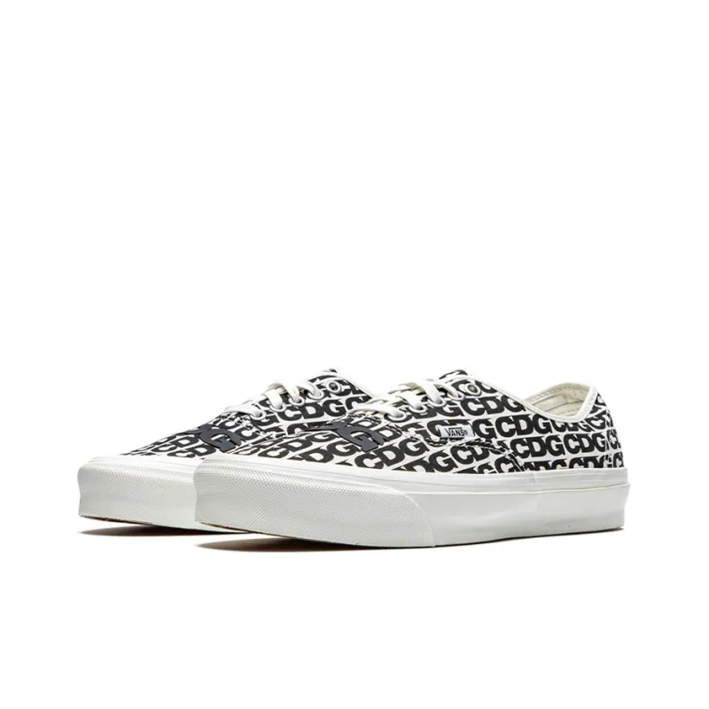 Vans Authentic Comme Des Garcons Black Heel Tab Curved Rubber-2