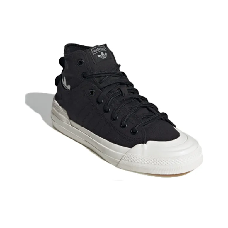 Adidas Originals Nizza Hi Dl 'Black White'-2